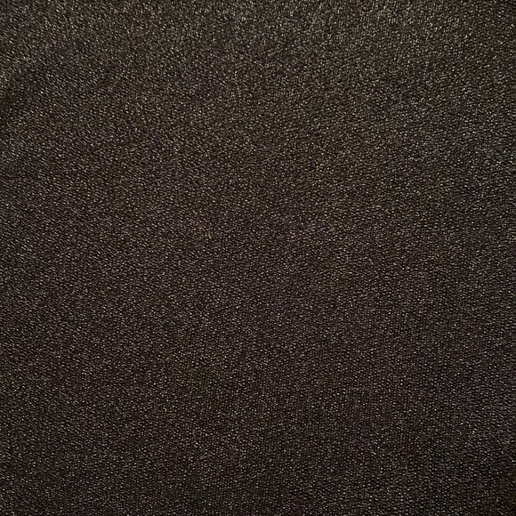 Black Poly Spandex Mock Turtleneck, Small - Picture 5 of 5